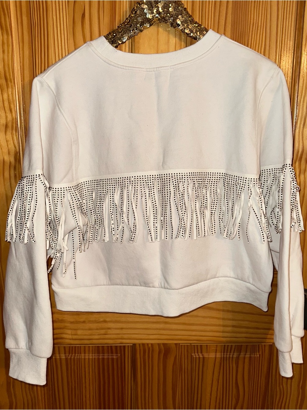 ✨ The Post | fringe sweatshirt